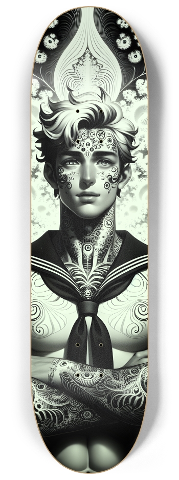 B&W Fractal Sailor #21 #2