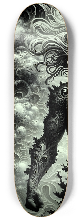 B&W Fractal Man #69 #1