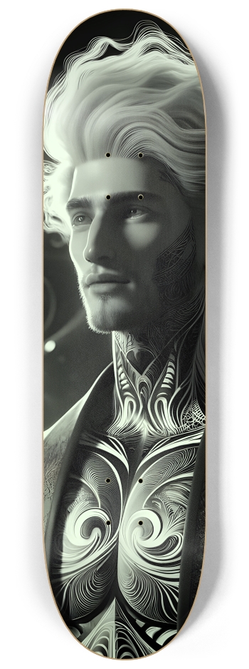 B&W Fractal Superhero #17 #3