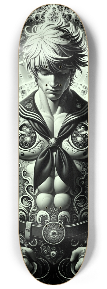 B&W Fractal Sailor #5 #2