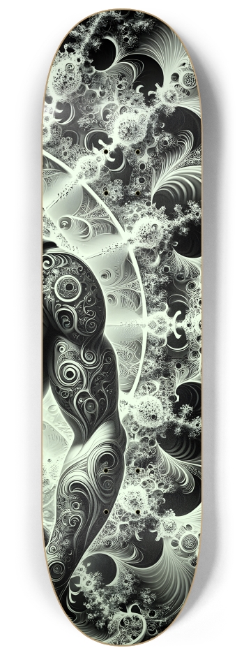 B&W Fractal Sailor #5 #3