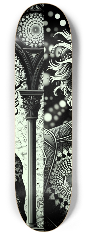 B&W Fractal Superhero #25 #2