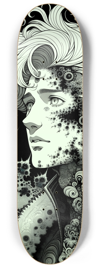 B&W Fractal Superhero #7 #2