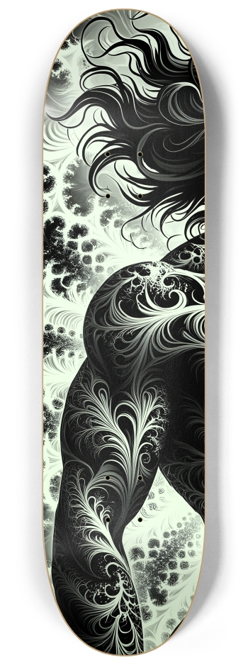 B&W Fractal Man #72 #1