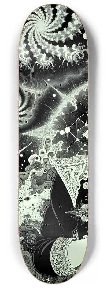 B&W Fractal Man #80 #1