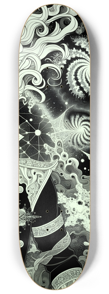 B&W Fractal Man #80 #3