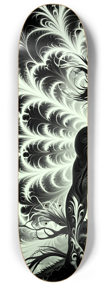 B&W Fractal Man #74 #1