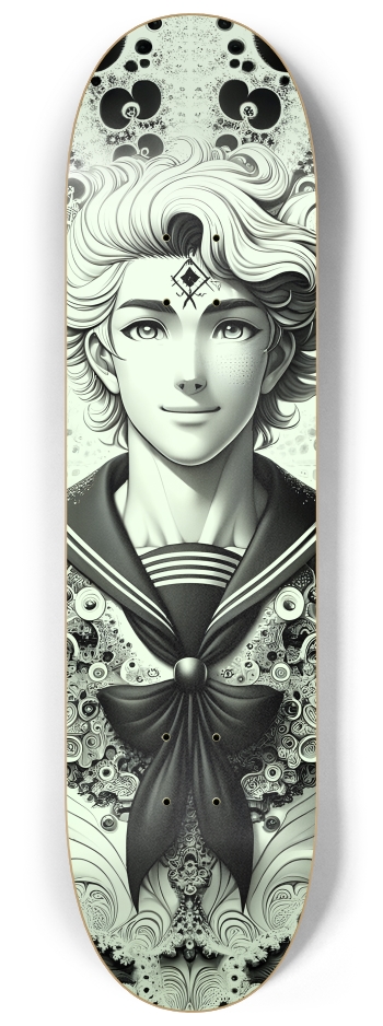 B&W Fractal Sailor #28 #2