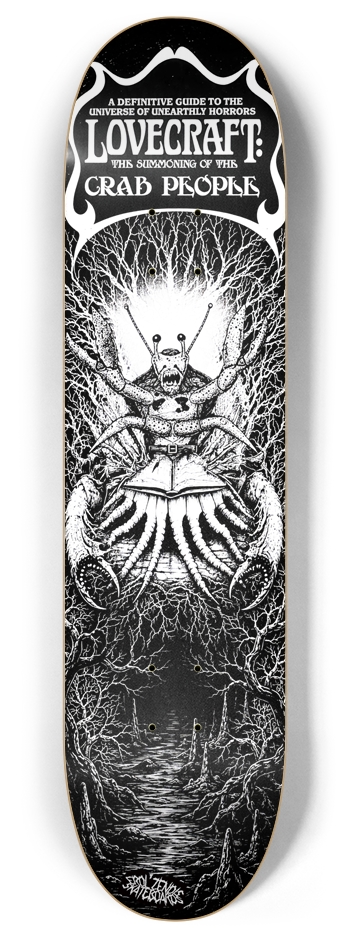 WE ARE THE CRAB PEOPLE! 8 Inch Skateboard Deck