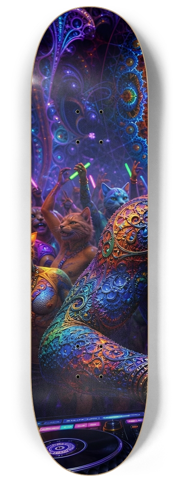 Psychedelic Fractal DJ House Cat #25 #1