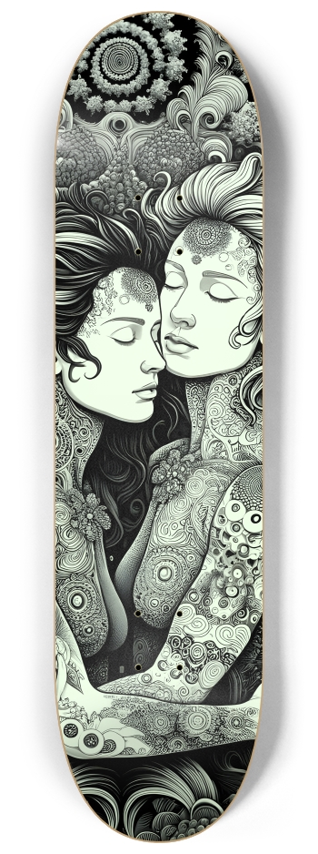 B&W Fractal Lovers #14 #2