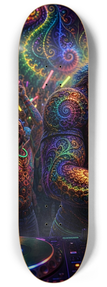 Psychedelic Fractal DJ House Cat #17 #1