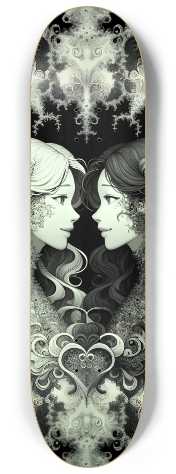 B&W Fractal Lovers #22 #2