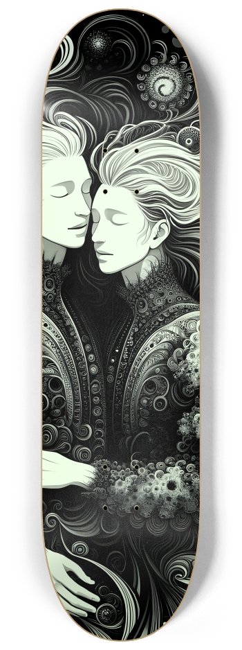 B&W Fractal Lovers #23 #2