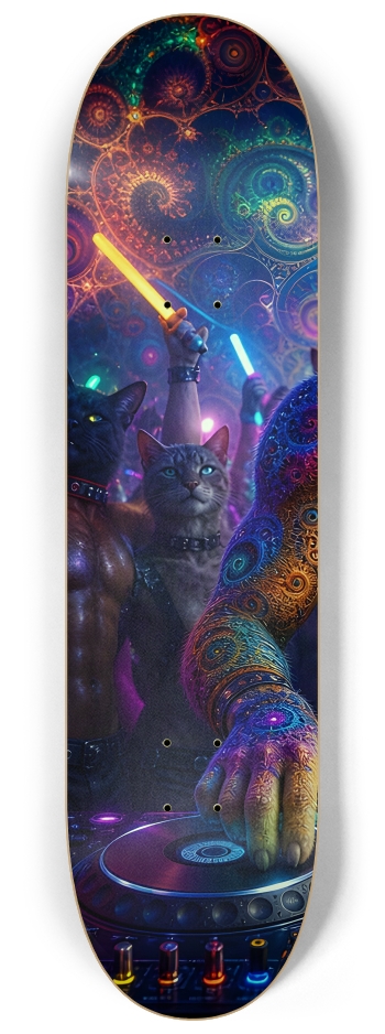 Psychedelic Fractal DJ House Cat #18 #1
