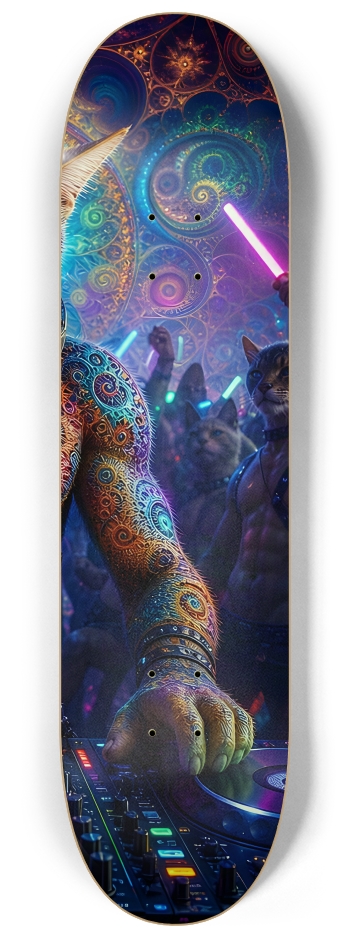 Psychedelic Fractal DJ House Cat #18 #3