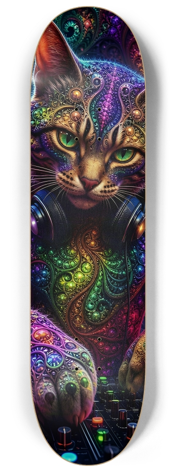 Psychedelic Fractal DJ House Cat #3 #2