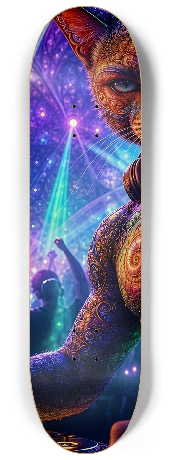 Psychedelic Fractal DJ House Cat #22 #1