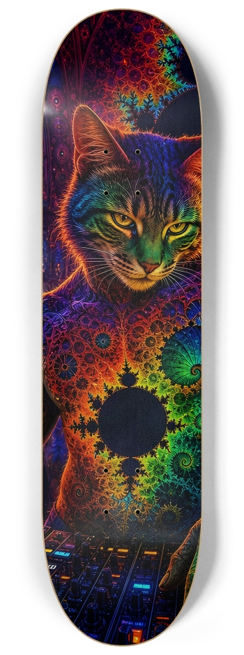 Psychedelic Fractal DJ House Cat #23 #2