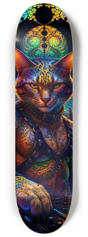 Psychedelic Fractal DJ House Cat #8 #2