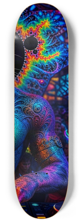 Psychedelic Fractal DJ House Cat #13 #3