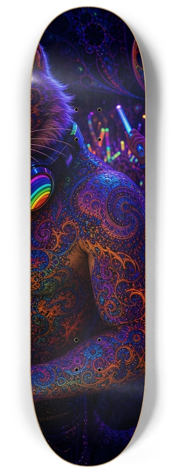 Psychedelic Fractal DJ House Cat #21 #3