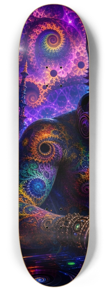 Psychedelic Fractal DJ House Cat #27 #1