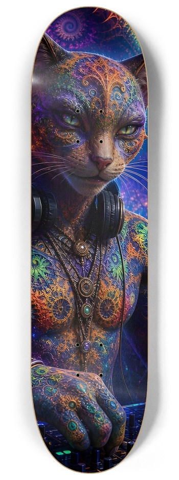 Psychedelic Fractal DJ House Cat #27 #2