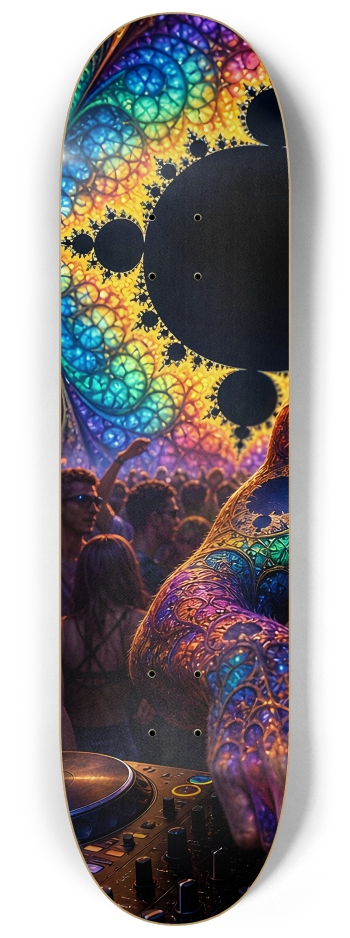 Psychedelic Fractal DJ House Cat #26 #1