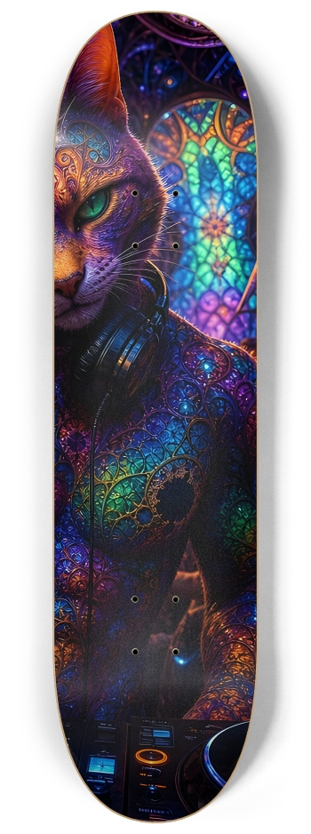 Psychedelic Fractal DJ House Cat #26 #3