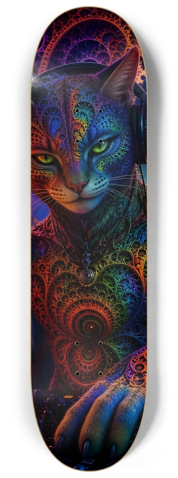 Psychedelic Fractal DJ House Cat #12 #2