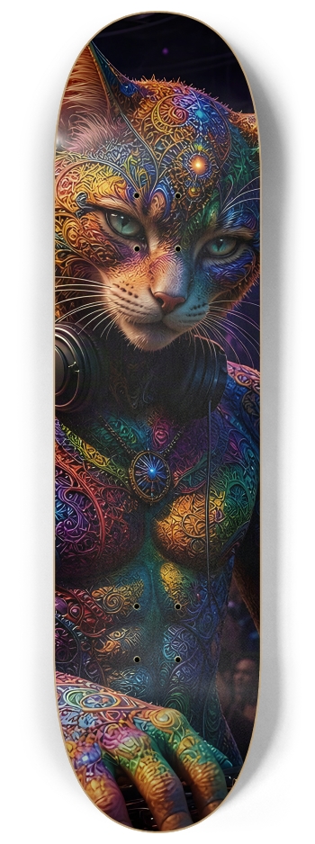 Psychedelic Fractal DJ House Cat #11 #2