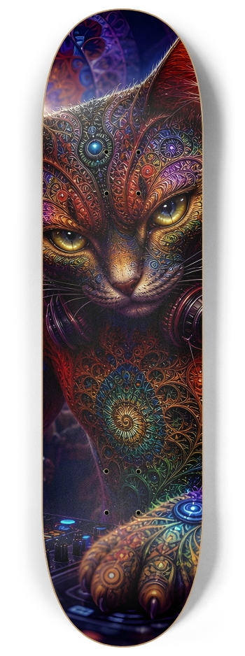 Psychedelic Fractal DJ House Cat #2 #2