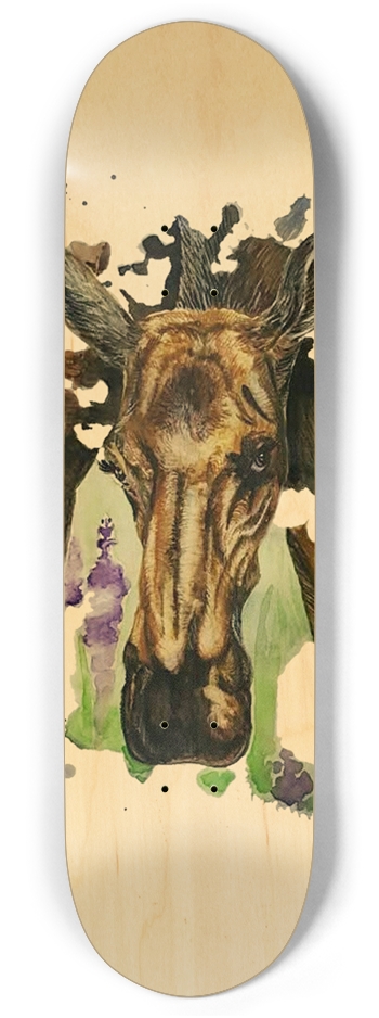 Watercolor moose