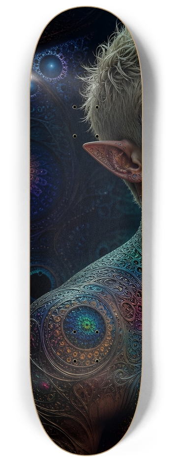 Psychedelic Fractal Bleach Blonde Elf #5 #1