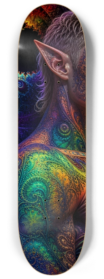 Psychedelic Fractal Bleach Blonde Elf #23 #2
