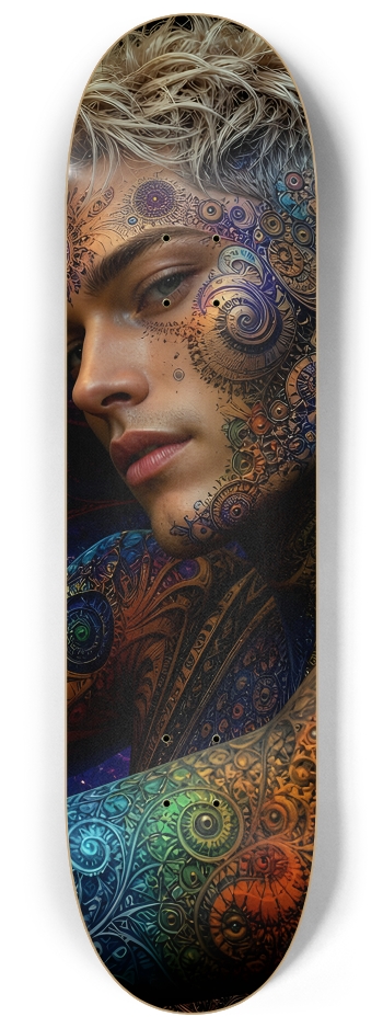 Psychedelic Fractal Bleach Blonde Elf #21 #2