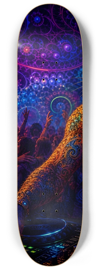 Psychedelic Fractal DJ House Cat #30 #1