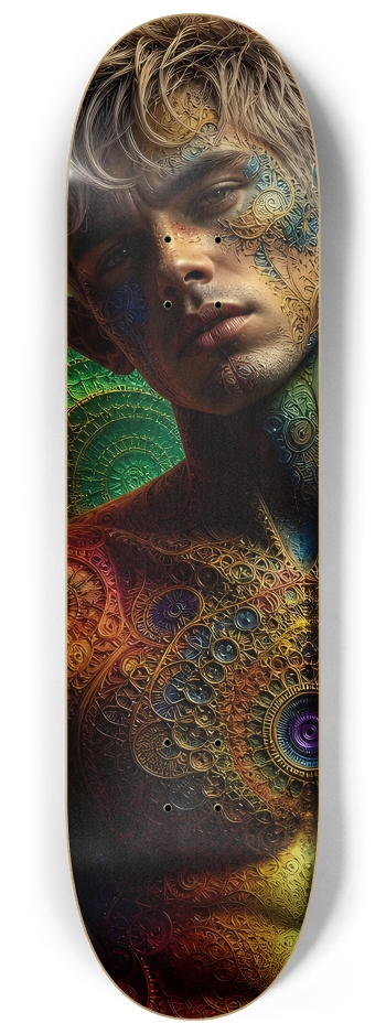 Psychedelic Fractal Bleach Blonde Elf #9 #2
