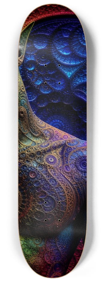 Psychedelic Fractal Bleach Blonde Elf #9 #3