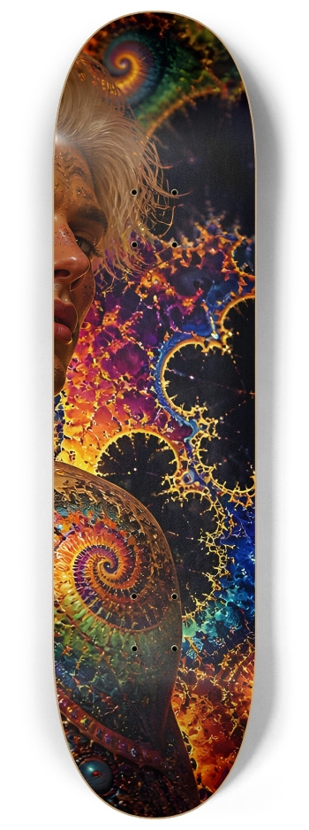 Psychedelic Fractal Bleach Blonde Elf #7 #3