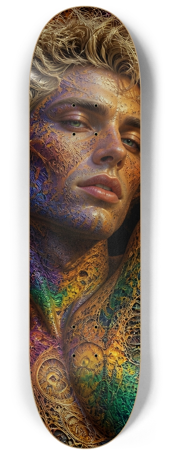 Psychedelic Fractal Bleach Blonde Elf #6 #2