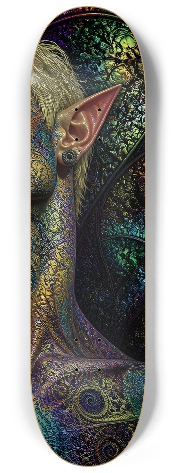 Psychedelic Fractal Bleach Blonde Elf #10 #3