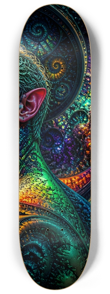 Psychedelic Fractal Bleach Blonde Elf #14 #3