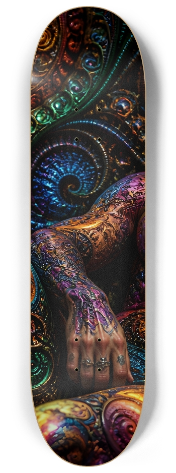 Psychedelic Fractal Bleach Blonde Elf #12 #1