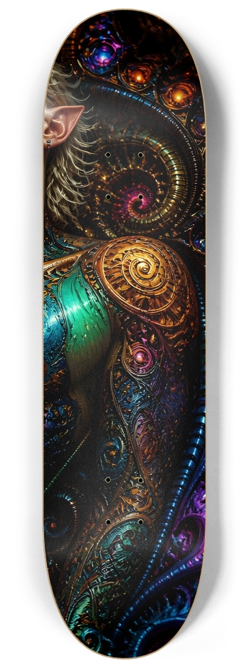 Psychedelic Fractal Bleach Blonde Elf #12 #3