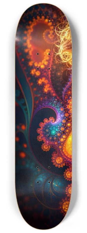 Psychedelic Fractal Bleach Blonde Elf #4 #1