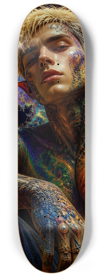 Psychedelic Fractal Bleach Blonde Elf #16 #2