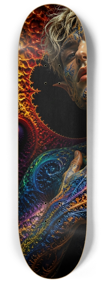 Psychedelic Fractal Bleach Blonde Elf #2 #1