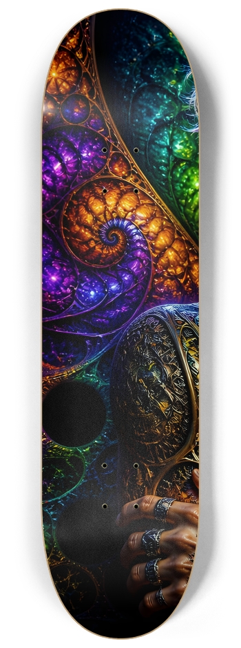 Psychedelic Fractal Bleach Blonde Elf #1 #1